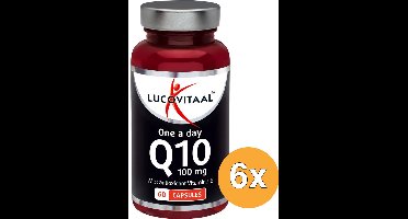 6x Lucovitaal Q10 100mg (60 capsules)