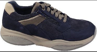 Xsensible - SWX14 30088 - Veterschoenen Sportief Mannen - blauw nubuck/suede - 45