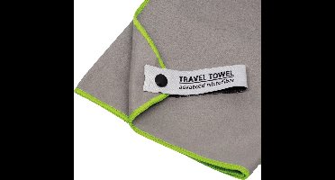 TravelSafe Microvezel handdoek S – Grijs - 60x120 cm