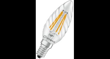 Ledvance LED Kaarslamp E14 - 3.4W 470lm 2700K 230V - Ø45mm - 10 stuks - Geschikt voor tafellampen, keukenkastjes, werkkamer - 10 stuks