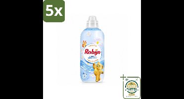 5 x Robijn – Wasverzachter – Jasmijn & Sandelhout – 780 ml - Wasstrips - Wasverzachter Jasmijn En Sandelhout - Wasverzachter Voor Kleding - Wasverzachter Met Geur - Wasverzachter Voor Linnen - Wasverzachter Voor Kast