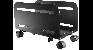 SpeaKa Professional SP-PCS-150 SP-9009204 PC-houder Bodem, Staand Zwart Belastbaar tot: 10 kg