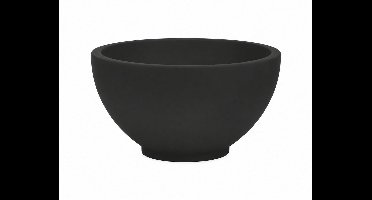 Wiesbaden Tessa Opzetfontein Rond 20 x 11 cm Solid Surface - Mat Zwart