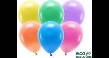 Pastel Kleuren Mix Ballonnen Premium Organic (100st)