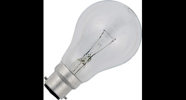 Schiefer Ba22d Gloeilamp | 40W 2700K 450lm 42V | Dimbaar