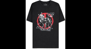 Deadpool Dogpool Heren T-shirt - zwart - L