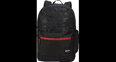 Case Logic Campus Founder 26L - Laptop Rugzak 15 inch - Zwart & Rood Camo