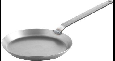 HENDI Crêpespan plaatstaal 230 mm met gelaste handgreep voor inductie