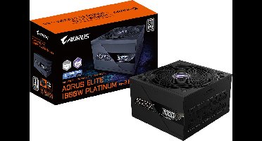 GIGABYTE AORUS ELITE P1000W V2 power supply unit 1000 W 20+4 pin ATX ATX Zwart