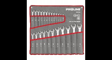 Proline Ringsleutelset 24 Delig 6-32mm CrV Staal DIN 3113