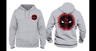 Marvel - Deadpool Logo Grijs Heren Sweat Hoodie - L