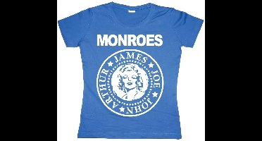 Marilyn Monroe Dames-T-shirt in girly-stijl SH-5-15139-H10-5