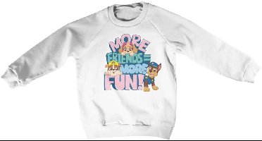 Paw Patrol Kinderen More Friends Fun Kids-sweatshirt NIC-31-PP003-DTF534