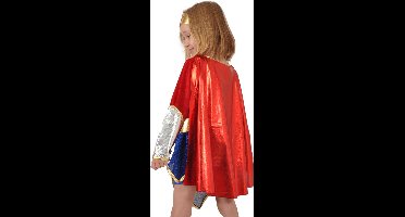Dc Comics Verkleedpak Wonder Woman Meisjes Rood 5-delig Maat 110-122