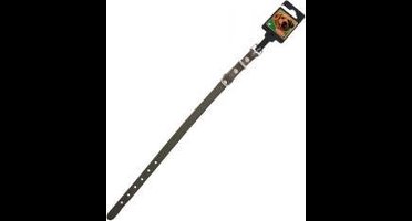 Boon Leren Halsband Donkerbruin - 18mm/ 45cm