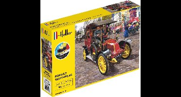 Heller Modelbouwpakket Auto - 30705 Renault Taxi Type AG Plastic - 1:24 - Modelbouw