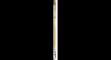 Leren trainingslijn naturel 16mm - 200cm