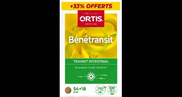 Ortis Bénétransit Darmtransit 54 Tabletten + 18 Gratis Tabletten