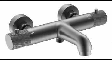 Sanifun bad thermostaatkraan Girmay Gunmetal