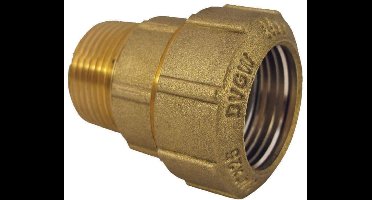 Messing PE Koppeling 32mm - Buis Koppeling voor Water & Gas
