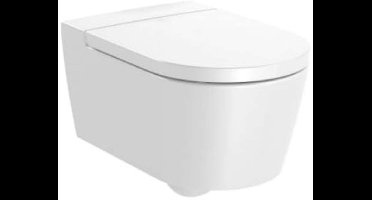 Roca Inspira - Hangend toilet, Rimless, wit A346527000