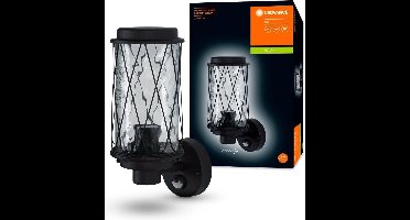 Buitenarmatuur LED: voor muur, E27, ENDURA® CLASSIC CAGE / 220…240 V, materiaal behuizing: aluminium, IP44, 1-bundel