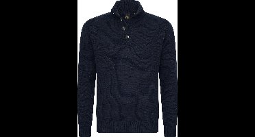 Mario Russo New Zealand skipper - Heren Trui - Wol - Navy - 3XL