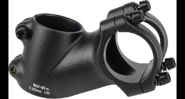 M-wave Stuurpen Ahead 80/31,8 Mm 35° Aluminium Matzwart