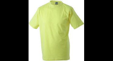 James and Nicholson - Unisex Medium T-Shirt met Ronde Hals (Geel/Geel)