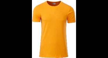 James and Nicholson - Heren Standaard T-Shirt (Geel)