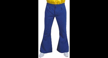 Magic Design Broek Hippie Polyester Blauw Maat L