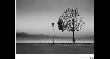 Kunstdruk Christian Coigny - Lutry Lac Lemon 80x60cm