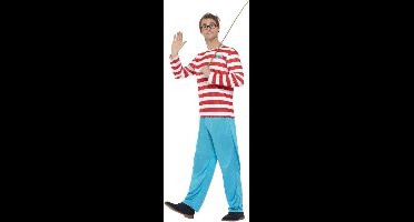 Waar is Wally kostuum met bril - carnavalskleding mannen maat S