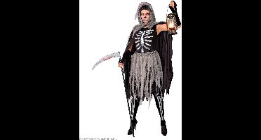 Grimreaper kostuum dames Skelety