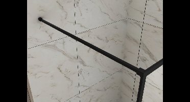 Wiesbaden Square Stabilisatiestang Compleet 120 cm - Mat Zwart