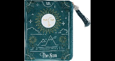 Of Alchemy Tarot Buidel Met Rits - The Sun - De Zon - Tarotkaart illustratie - Tarot Bag