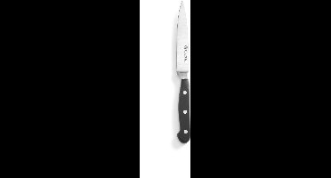 HENDI Keukenmes 240 mm met 125 mm lemmet en zwart POM-heft voor snijden