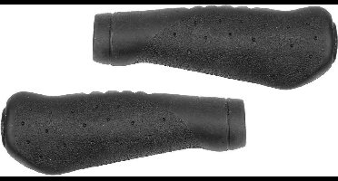 M-Wave Ergogel handvatten zwart, anatomisch.Lengte:131/131amm. per stel