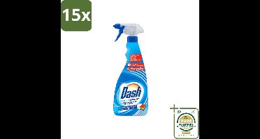 15 x Dash - Vlekverwijderaar - Vloeibaar - Krachtige Reiniging - 750 ml - Wasstrips - Vlekverwijderaar - Wasmiddel - Vlekken Verwijderen - Textiel Reinigen - Vlekken Op Kleding