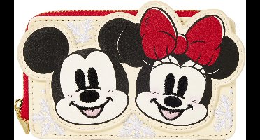 LOUNGEFLY DISNEY MICKEY & FRIENDS HOLIDAY CARDHOLDER