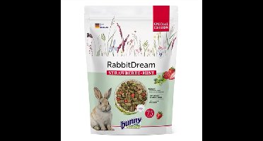 Konijnenvoer Bunny Nature - Aardbei Munt - Vezelrijk, 1.5kg