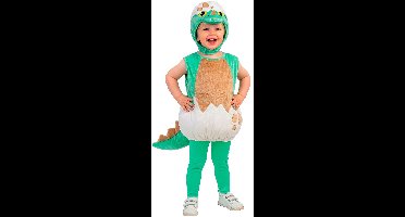 WIDMANN - Dinosaurus kostuum voor baby's - 68/74 (6-9 maanden)