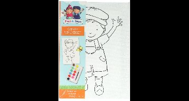 Fien & Teun Canvas Painting - Teun