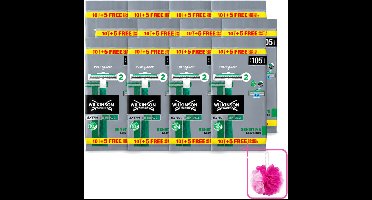 12 x Wilkinson - Wegwerpscheermesjes - Extra Essential 2 Sensitive - Zacht - 15 mesjes - Bulkverpakking - Wegwerpscheermesje - Douchemop - Scheermesje