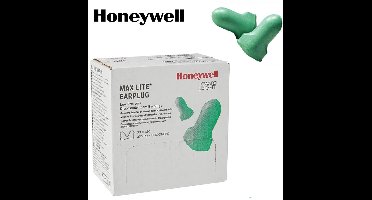 Honeywell oordoppen MaxLite - Howard Leight - 200 paar - werk - slapen