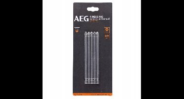 AEG PH2 Schroefbits 127mm 1/4" 5 stuks