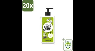 20 x Marcel's Green Soap - Handzeep - Tonka & Muguet - Zachte verzorging - 500 ml - Grootverpakking - Vaatwasstrips - Handzeep - Natuurlijke Handzeep - Plantaardige Handzeep - Zachte Handen - Handzorg