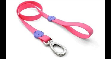 Morso - Hondenriem - Waterproof - Gerecycled - Passion Pink Roze - 120X1,5 cm
