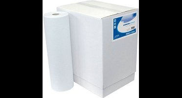 Euro Products | Onderzoekstafelpapier | 1- laags | Wit | 46 cm | 5 x 150 meter