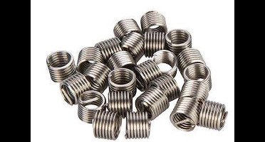 Silverline Schroefdraadhulzen (M12 X 1,75 mm, 10 Stuks )